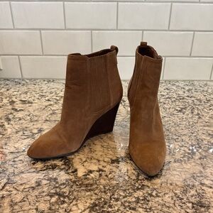 Sam Edelman Brown Suede Ankle Boots